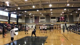Cedar Cliff boys volleyball highlights Palmyra Area High School
