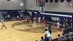 Brentwood Academy basketball highlights Pope John Paul II High School