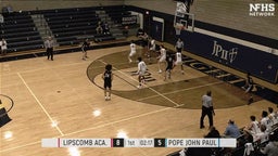 Lipscomb Academy basketball highlights Pope John Paul II