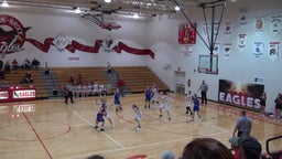 Johnson-Brock girls basketball highlights Palmyra High School