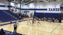 St. Francis DeSales girls basketball highlights Zanesville High School