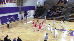 Muscatine basketball highlights North Scott High School