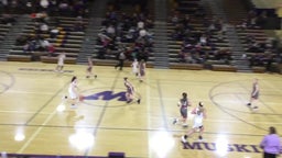 Muscatine girls basketball highlights North Scott High School