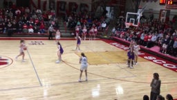 Muscatine girls basketball highlights North Scott High School