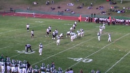 Battle Mountain football highlights Woodland Park High School