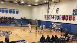 Indian Creek basketball highlights Alden-Hebron High School