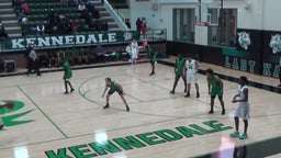 Lake Worth basketball highlights Kennedale High School