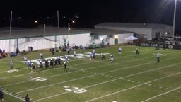 Jones football highlights Newkirk High School