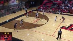 Lake Travis girls basketball highlights Johnson High School