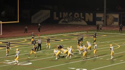 Lincoln football highlights Live Oak High School