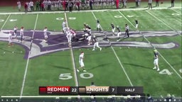 Sacred Heart football highlights Smith Center High School