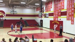 S & S Consolidated girls basketball highlights Gunter