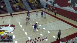 Pella Christian girls basketball highlights Albia High School