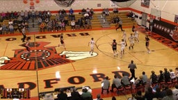 Arcanum basketball highlights Bradford High School
