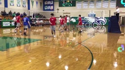 Carroll boys volleyball highlights Chaminade-Julienne High School
