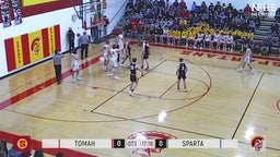 Tomah basketball highlights Sparta High School