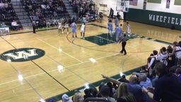 Marshall basketball highlights Wakefield High School