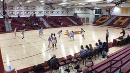 George C. Marshall girls basketball highlights  St. John Paul the Great Catholic High