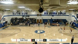 Plainwell girls basketball highlights Paw Paw High School