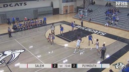 Plymouth basketball highlights Salem