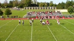 Red Jacket football highlights Wellsville High School