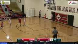 Johnson County Central girls basketball highlights Auburn High School