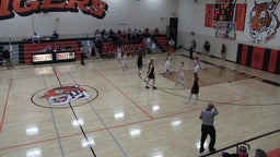 Johnson County Central girls basketball highlights Falls City High School