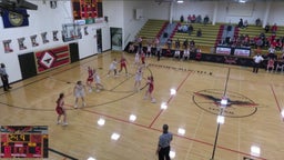 Johnson County Central girls basketball highlights Mead High School