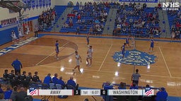 Washington basketball highlights Warren High School