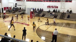 Brush volleyball highlights Chardon High School