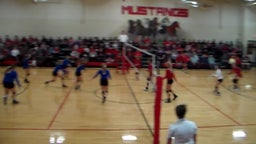 Nebraska Lutheran volleyball highlights Meridian