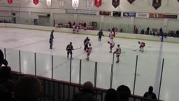 Blaine ice hockey highlights vs. Benilde-St.