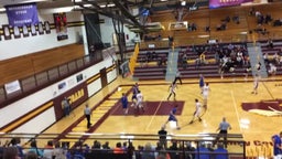 Whiteland basketball highlights Bloomington North High School