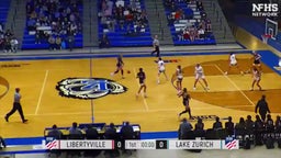 Libertyville girls basketball highlights Lake Zurich High School
