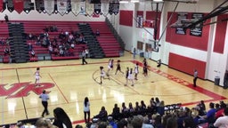 Vista Ridge girls basketball highlights Bowie High School