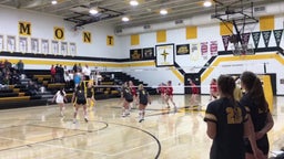 Starmont volleyball highlights Central