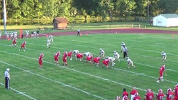 Redbank Valley football highlights Curwensville High Sc