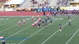 Benavides football highlights Santa Gertrudis Academy