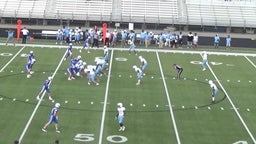 Northeast Early College football highlights Cedar Creek High School