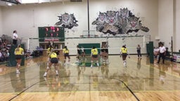 Godley volleyball highlights Blum High School
