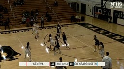 Glenbard North girls basketball highlights Geneva High School