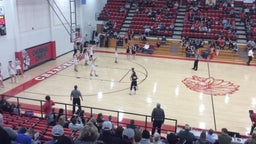 Pond Creek-Hunter girls basketball highlights Cherokee