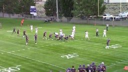 Burns football highlights La Pine High School