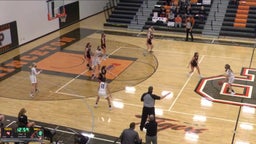 Princeton girls basketball highlights St. Francis High School