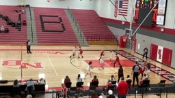 Princeton girls basketball highlights North Branch High School