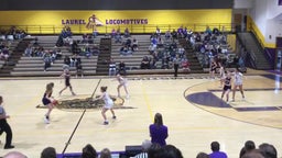Park girls basketball highlights Laurel High School