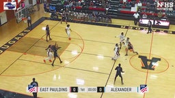 Alexander basketball highlights East Paulding High School