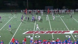 Blue Valley West football highlights vs. Bishop Miege High