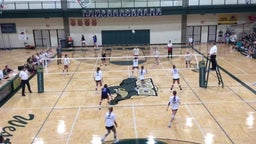 Zeeland West volleyball highlights Mona Shores High School