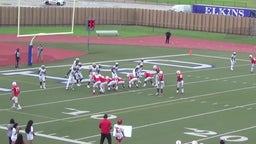 Bellaire football highlights Elkins High School
